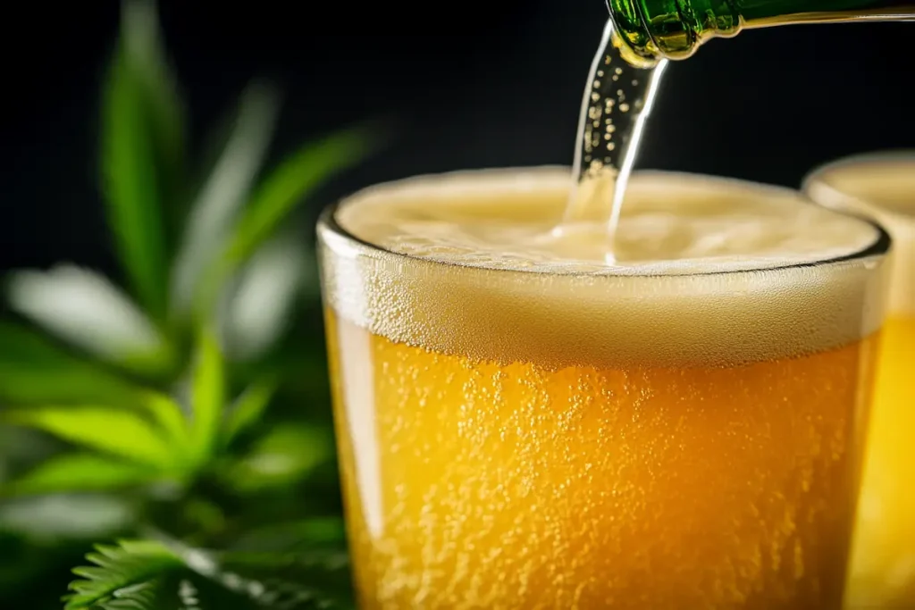 Cannabis-Bier